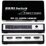 PROFICON HDMI SWITCH 5X1 4K 1 οικονομικός διανομέας σήματος υψηλής ποιότητας για επαγγελματική χρήση